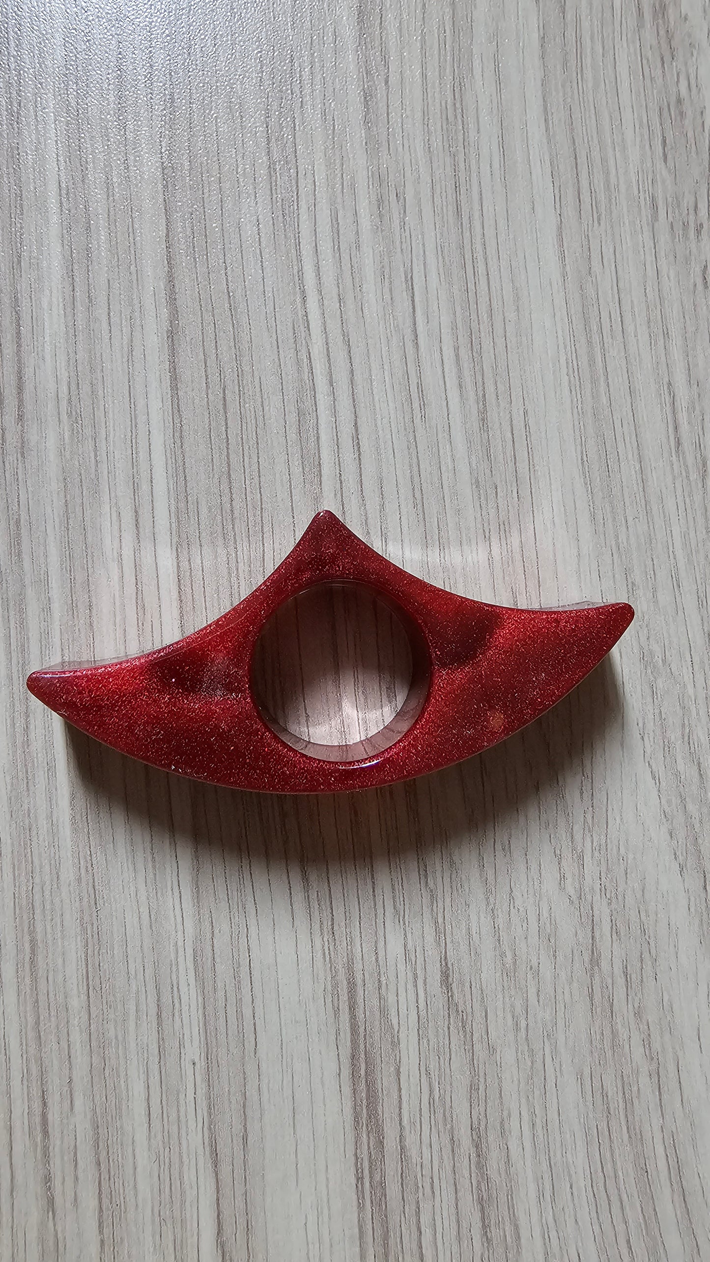Bague de lecture rouge