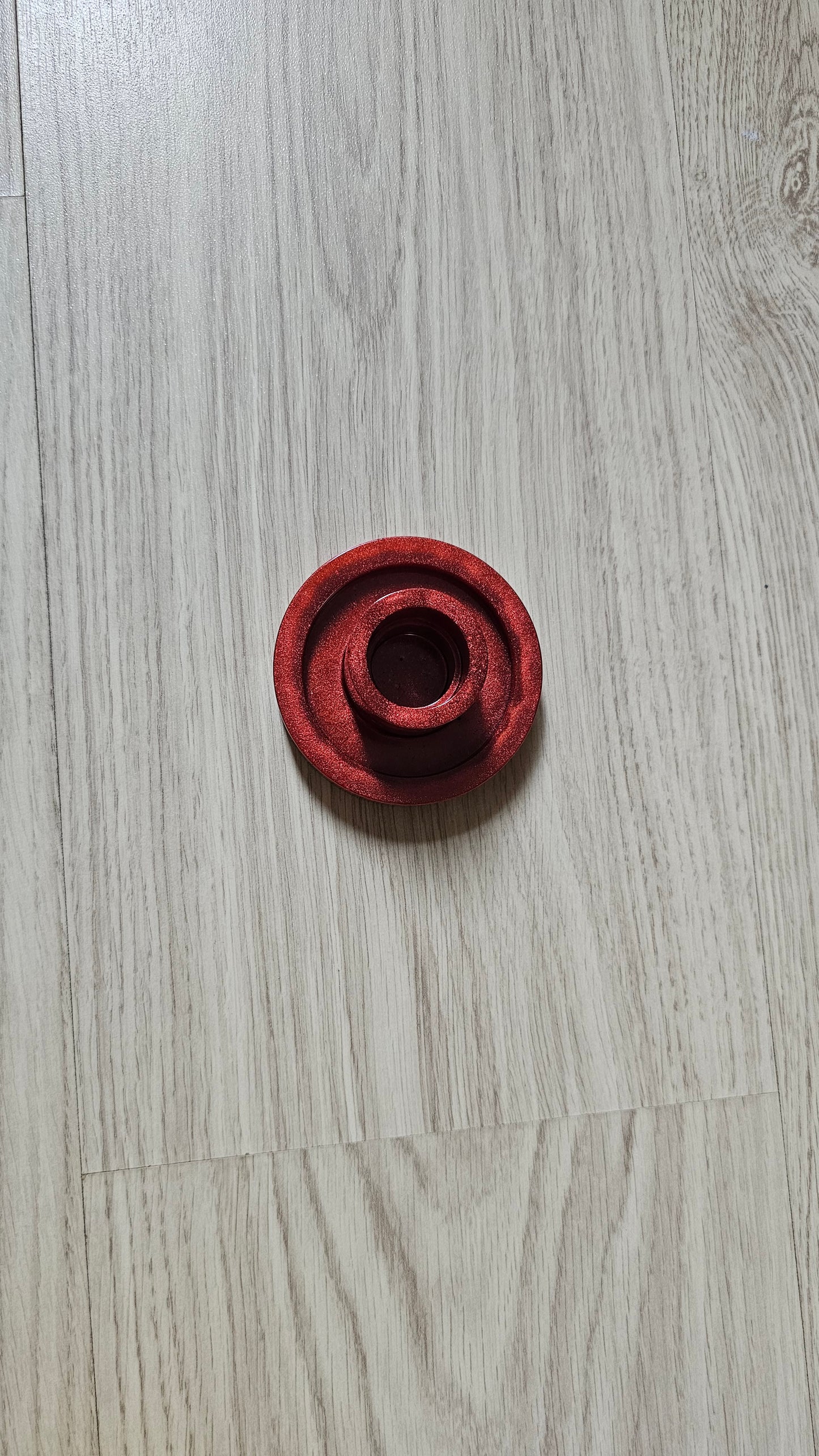 Bougeoir rouge