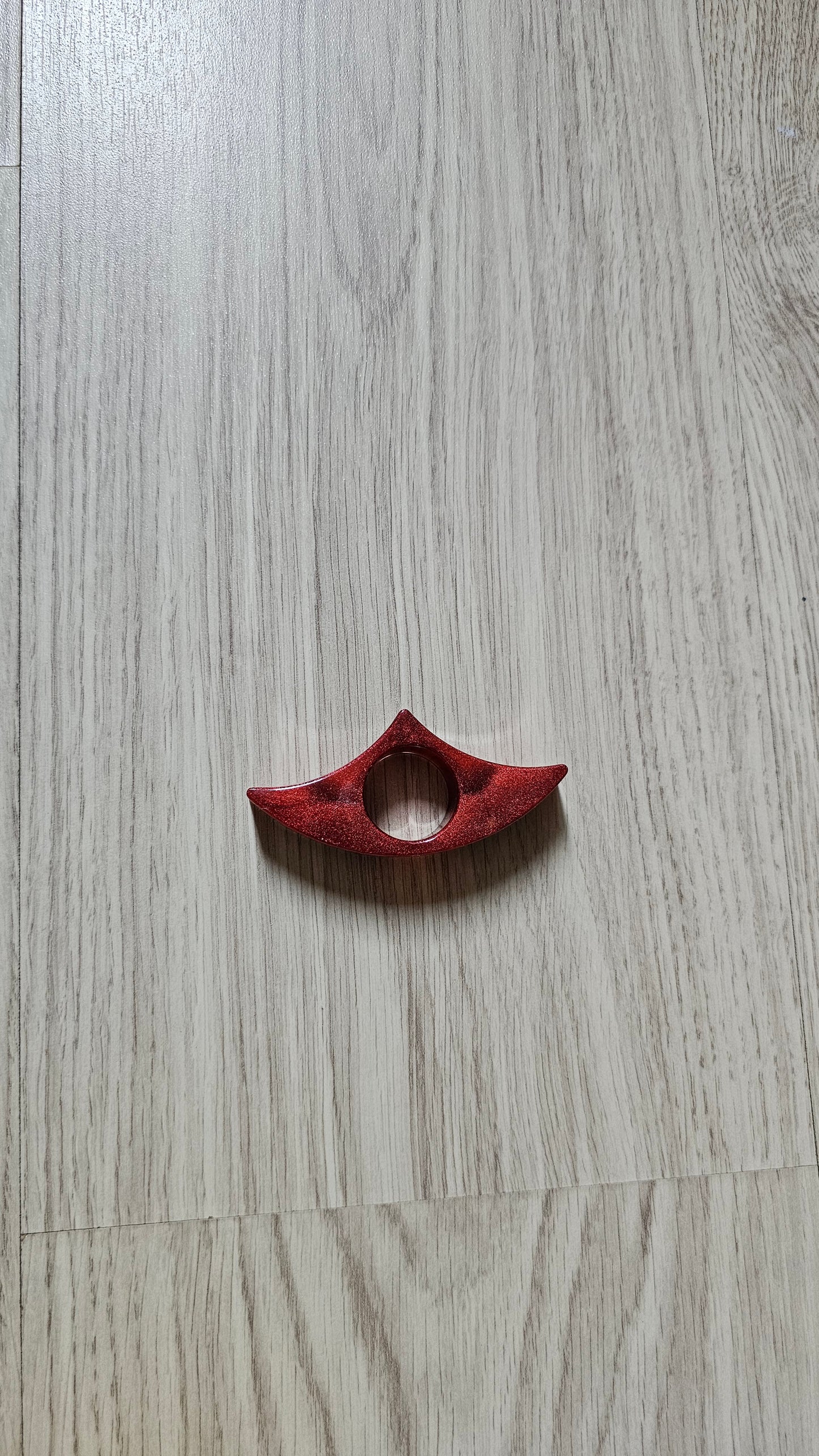 Bague de lecture rouge