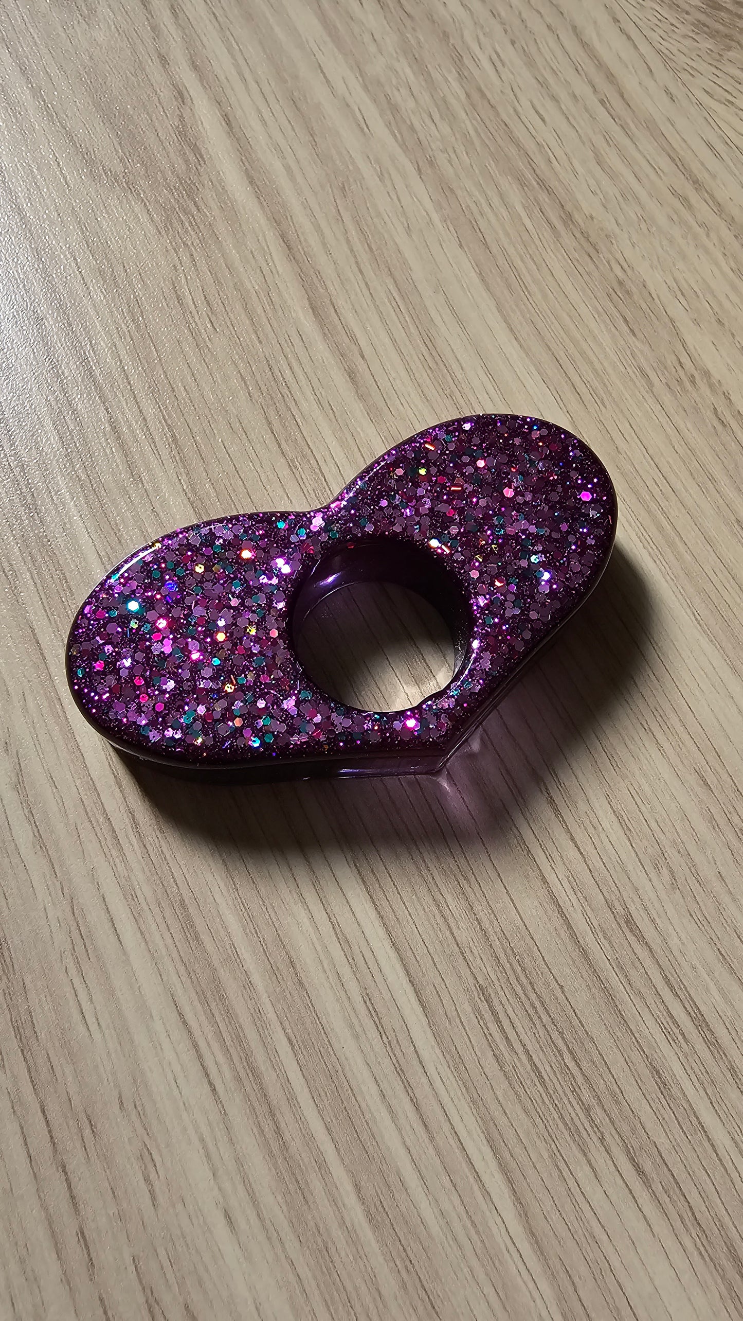 Bague de lecture violette