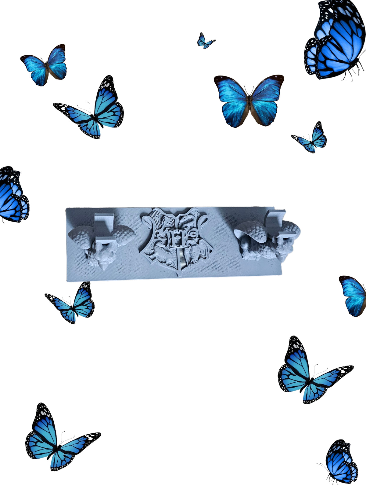 Porte baguette harry potter gris