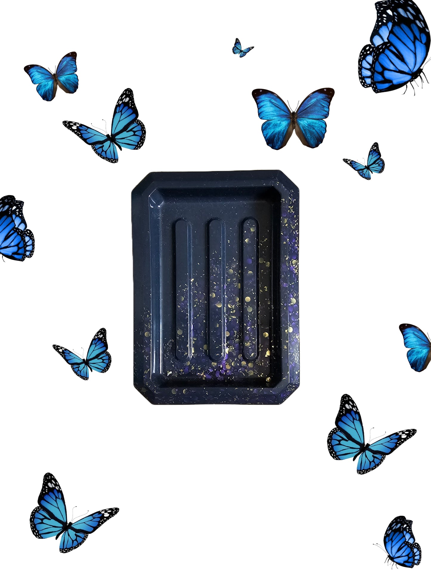 Porte savon rectangulaire
