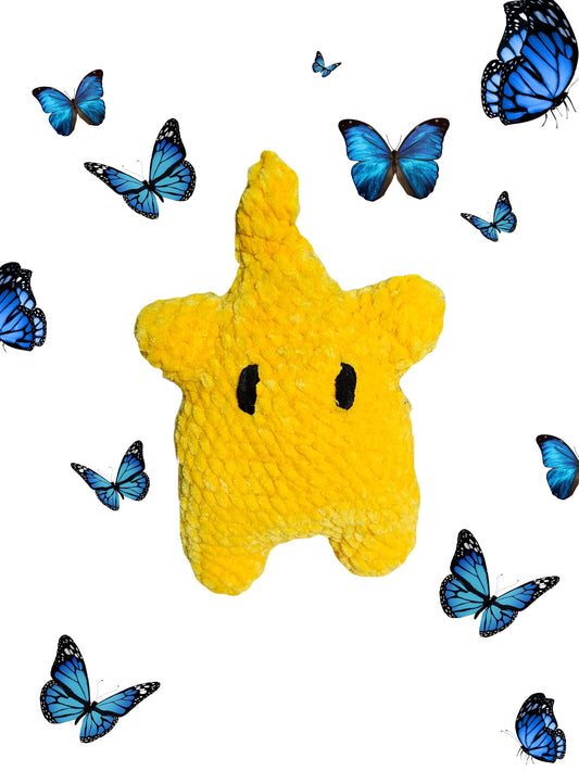 Grosse peluche Luma jaune